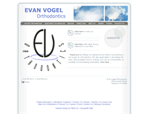 Tablet Screenshot of drvogelorthodontics.com